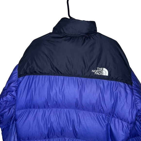 Vintage The North Face 700 Down 90s Nuptse Blue Jacket XL - Picture 7 of 11